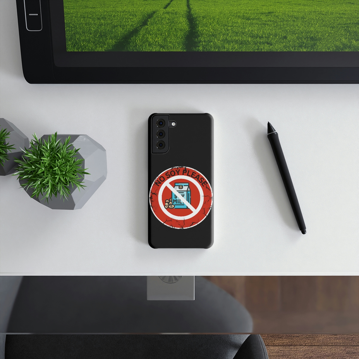 Say No to Soy and Yes to Style with This Cell Phone Case